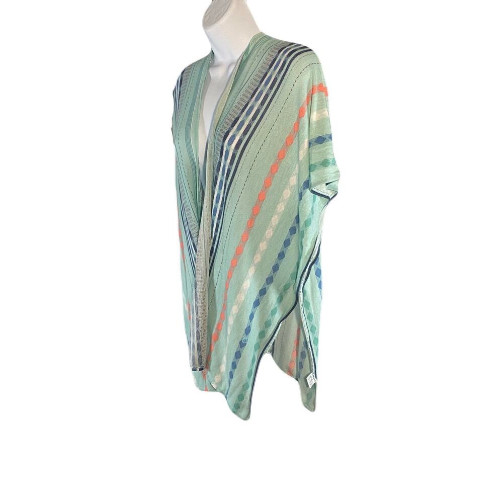 WOVEN HEART Kimono CoverUp Womens Flowey Top Size S/M